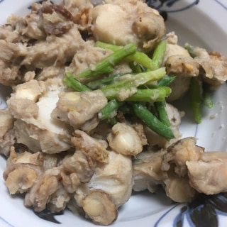 海老芋とインゲンの煮物